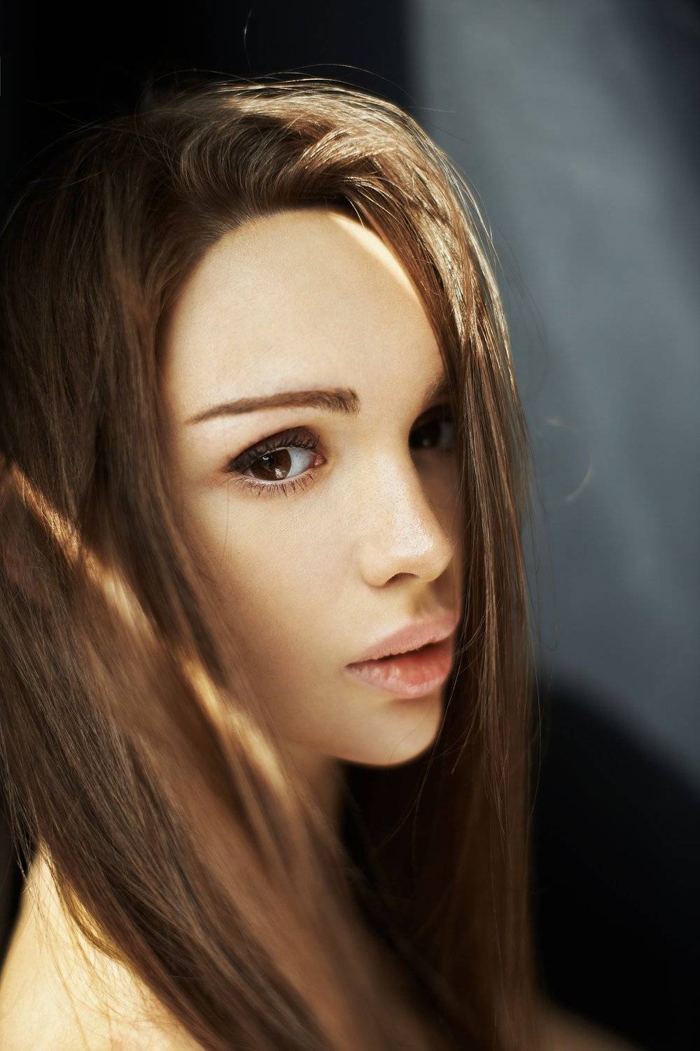 портрет, эмоции, взгляд, красивая, робко, нежно, Alex