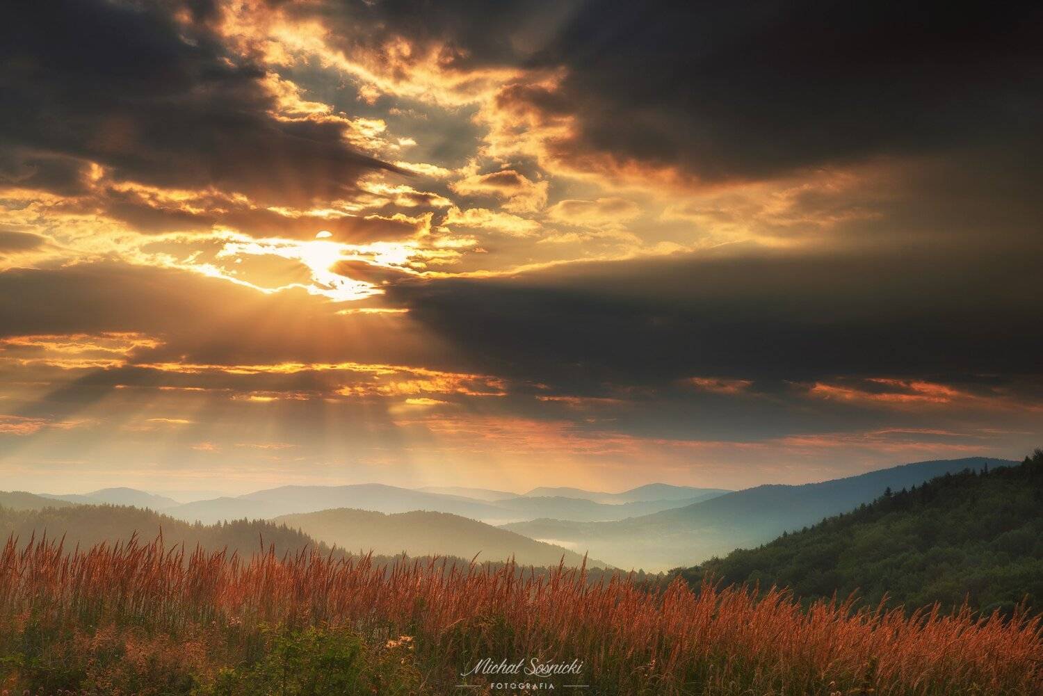 #clouds #sun #landscape #sunrise #summer #color #pentax, Michał Sośnicki