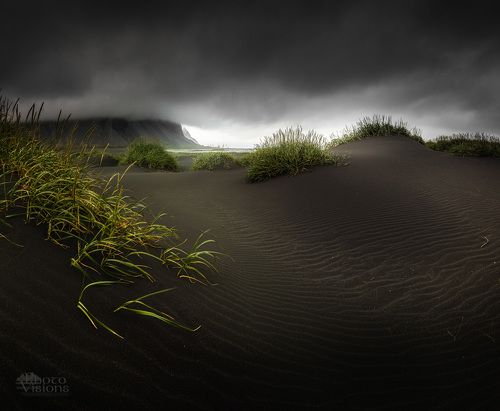 Black dunes