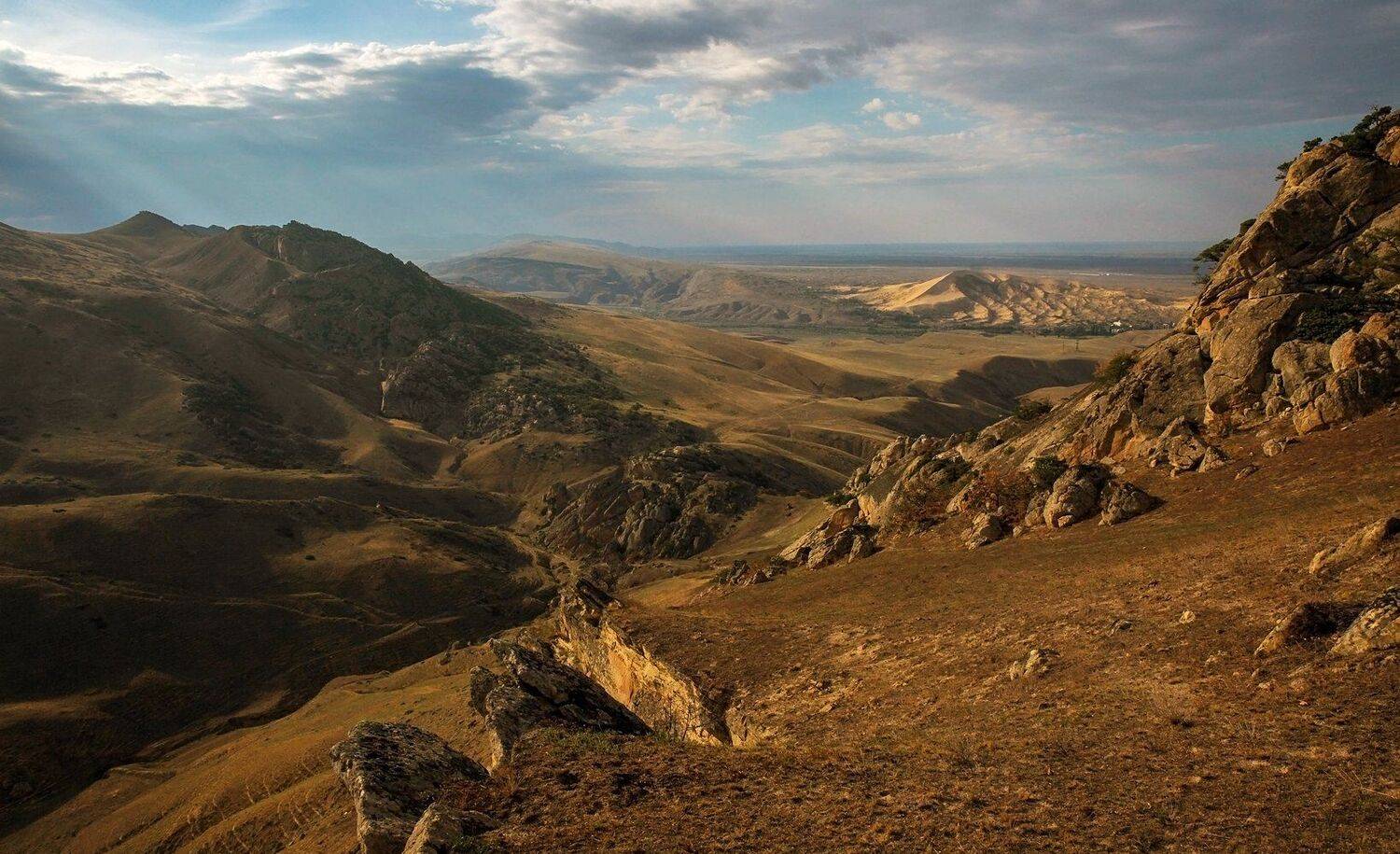 горы,вершины,пейзаж,небо,деревья,дагестан,природа, Marat Magov