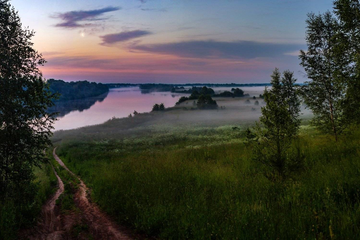 утро туман  клязьма состояние восход, Дмитрий Алексеев
