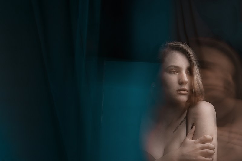 портрет движение длинная выдержка  Медведь  фото превью