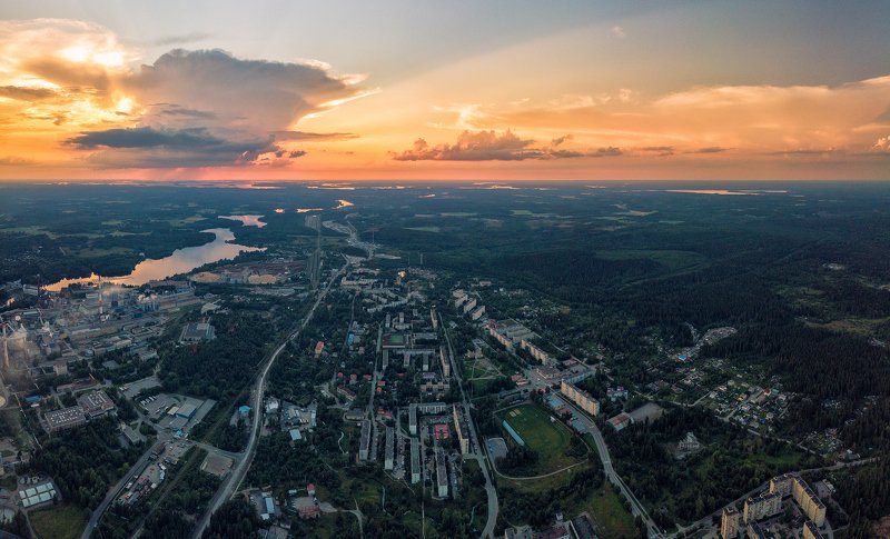 Августовский закат. фото превью