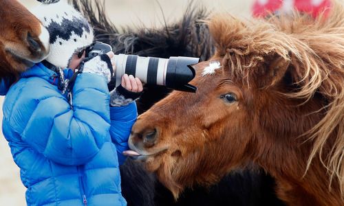 На фото-сессии