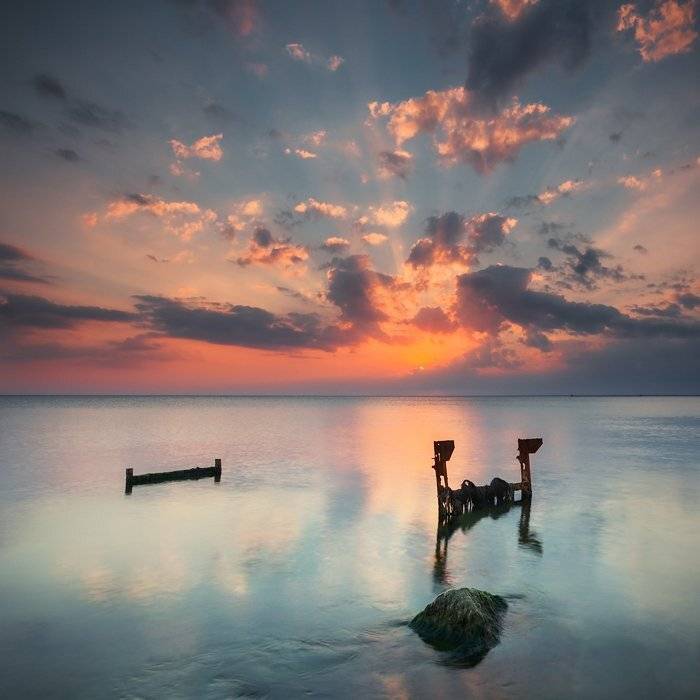 бердянск, украина,азов,море,закат, Александр