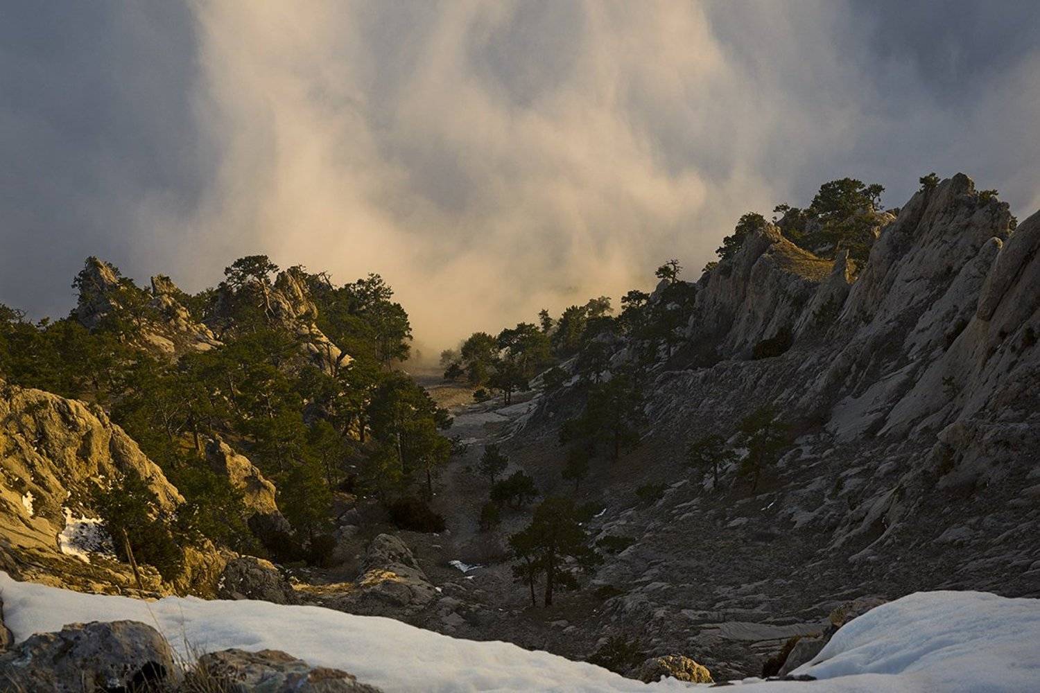 крым, горы, облака, пейзаж,, Сергей Шульга