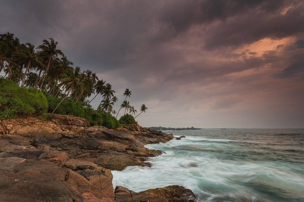 шри ланка, берувела, закат, индийский, океан, Александр