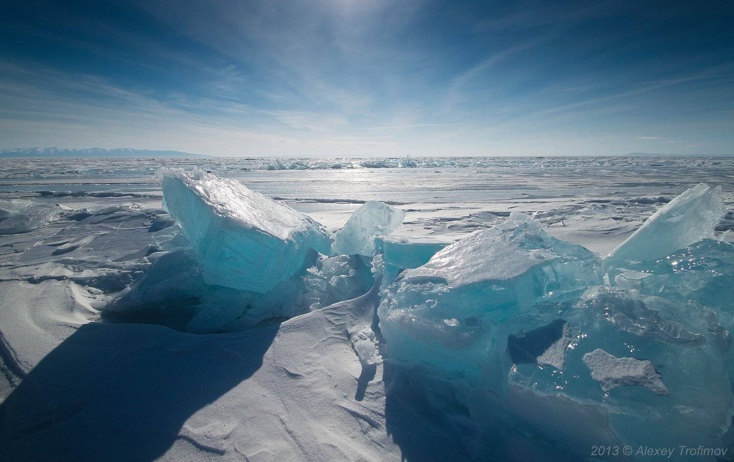байкал, байкальский лед, торос, Алексей Трофимов