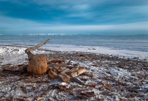 Simplicity Of Life. February Story. Baikal