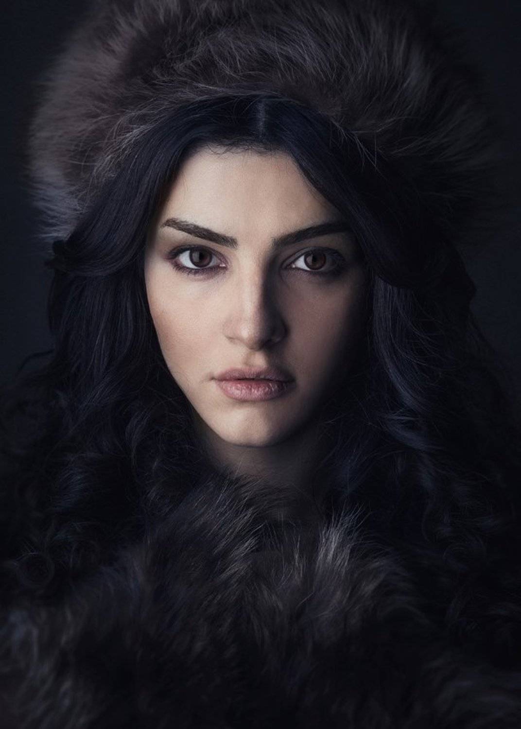 portrait, woman, Behnam Razavi