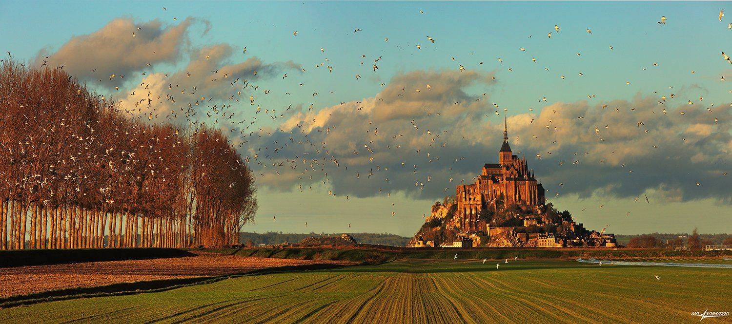 франция,mont saint-michel,france, Матвеев Николай
