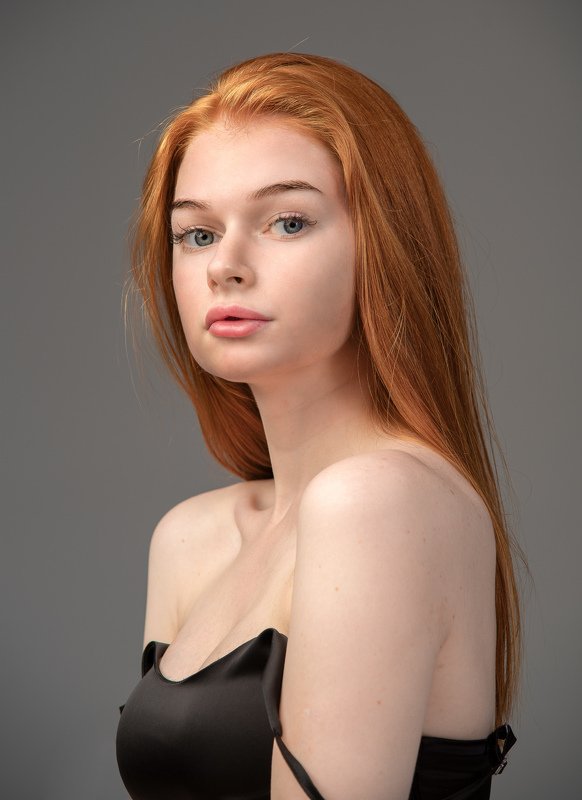женский портрет,студийный портрет,красивая девушка Анастасия фото превью