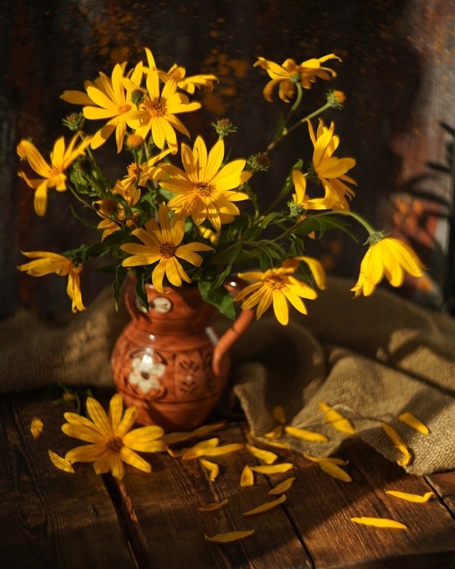 натюрморт осень желтый уют stilllife helios гелиос Осеннее... фото превью