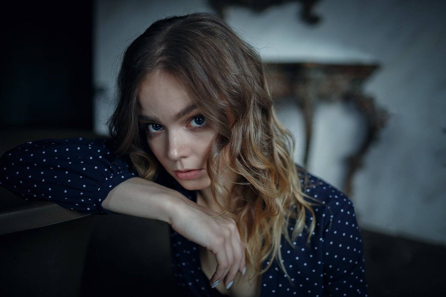 портрет красота девушка арт, Анна Шувалова