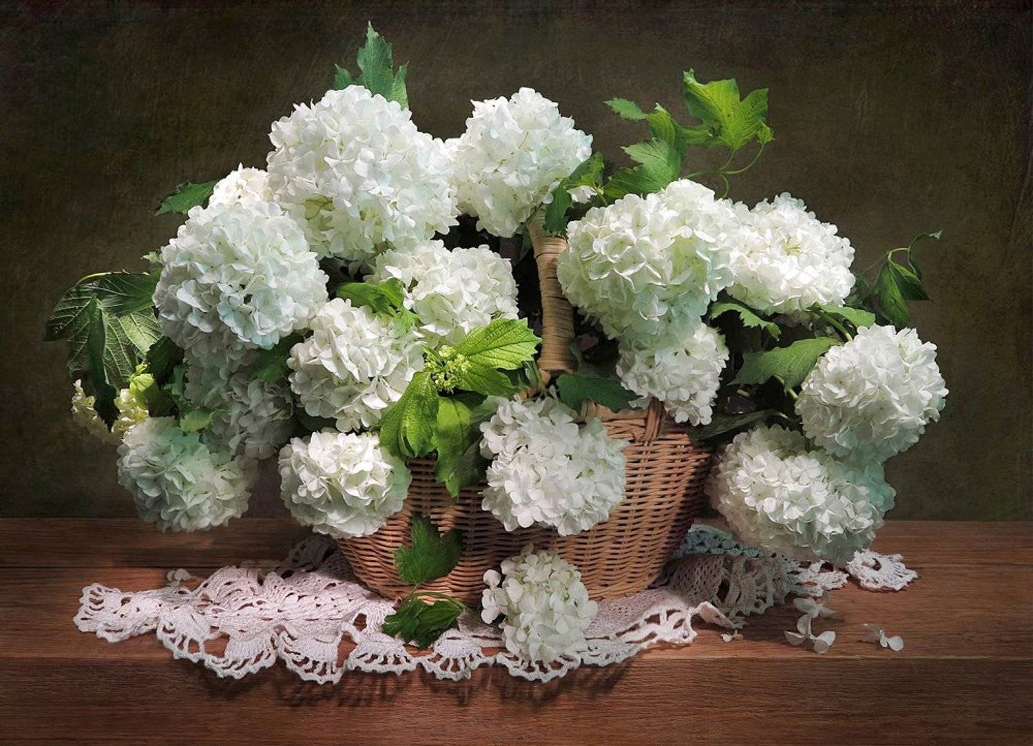 натюрморт,бульденеж,салфетка,корзина, Алла Шевченко