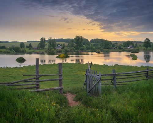 Острова - цветочные клумбы