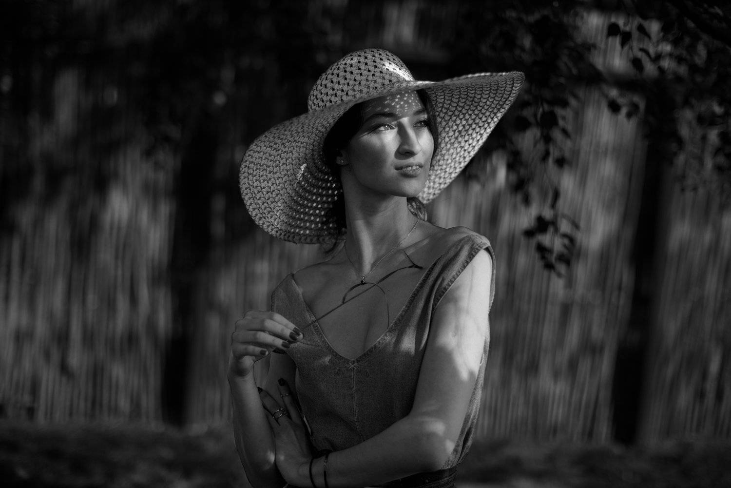 девушка,портрет,ч.б., Николай Бо