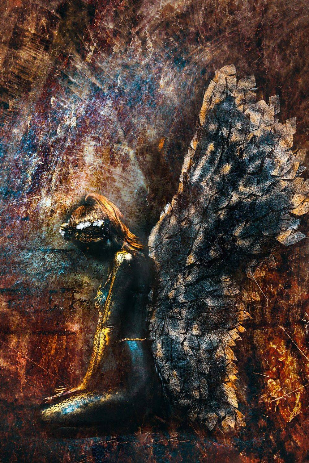 woman, beauty, portrait, art, studio, light, bodyart, conceptual, Руслан Болгов (Axe)