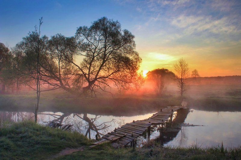 Беларусь,рассвет *** фото превью