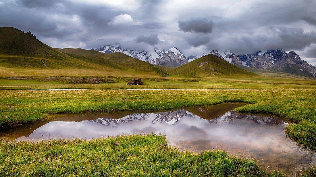 кыргызстан, горы, Элина Магалимова