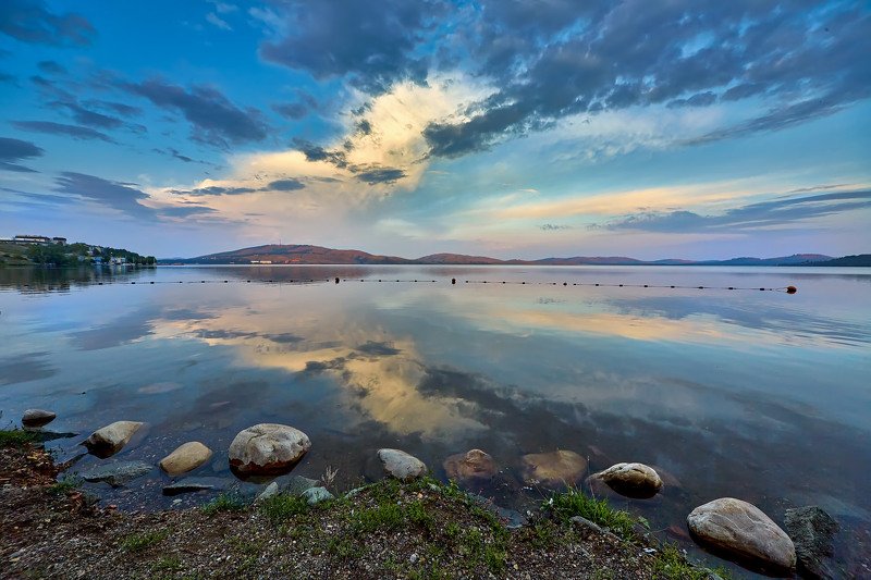 южный урал,оренбургская область, орск, новотроицк,башкирия, башкертостан Вечер На Озере фото превью
