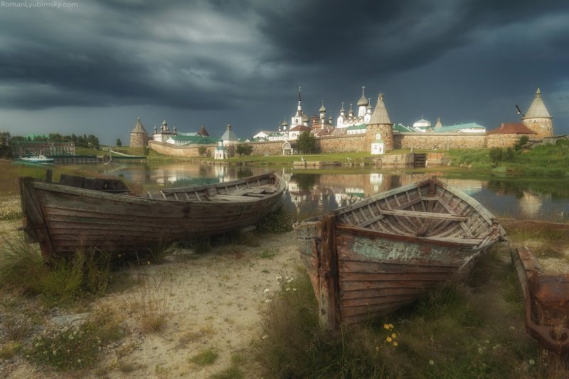 соловки, пейзаж, день, россия Соловецкая классика фото превью