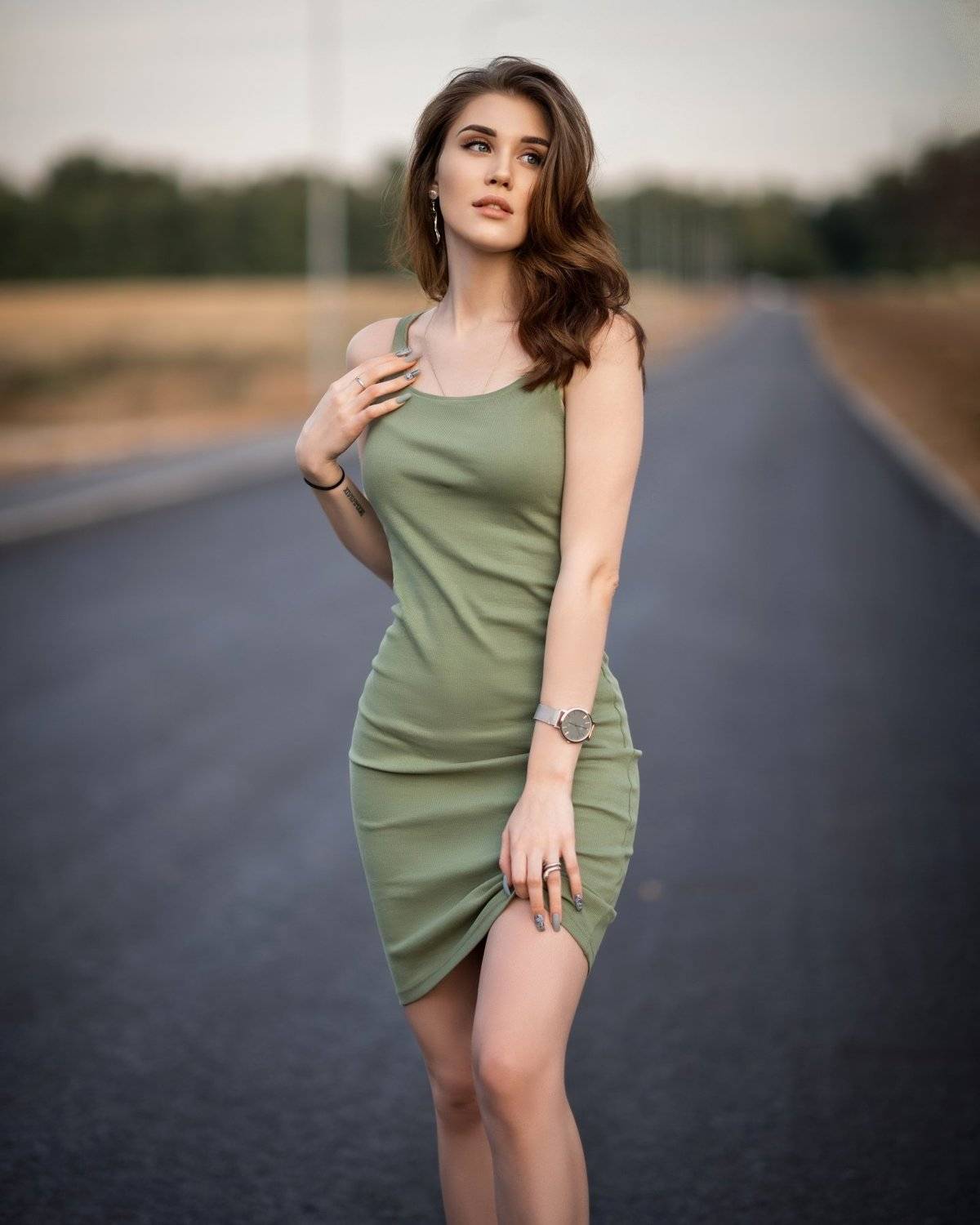 People, Female, Beautiful Woman, Fashion, Dress, Portrait, One Person, Lifestyles, Beauty, Outdoors, Woman, One Woman Only, Adult, Портрет, Женский портрет, Девушка, Darius Main
