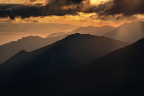 Morning in the Mountains