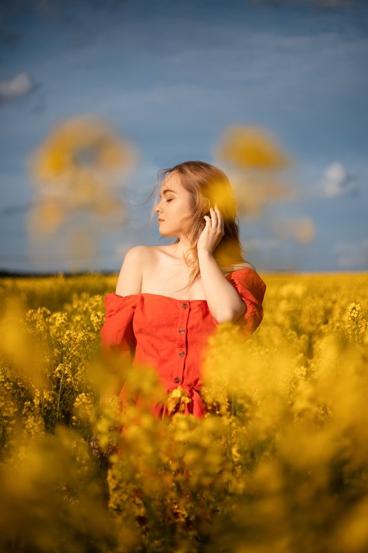 summer, portrait, girl, sun, berlin, germany, canon, лето, девушка, модель, model Sunny фото превью