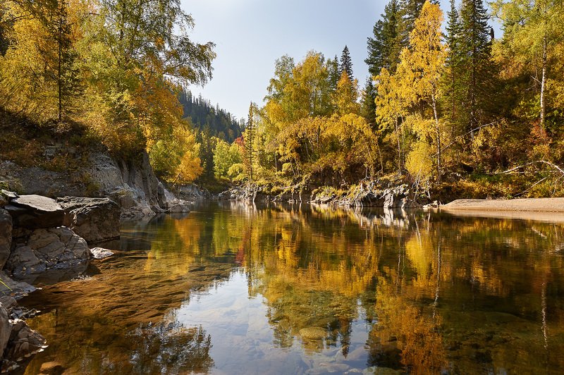 Осень золотая фото превью