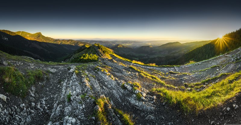 #landscape #panoramic #photo #nikon #adventure #sunrise #mountains #nature #travel Skupniów Upłaz фото превью