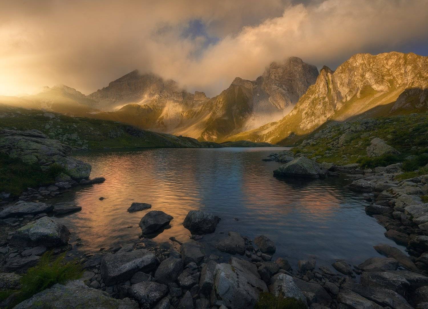 #кавказ, #загеданские, #озера, #пятиозерье, #лето2020, #пейзаж, #закат, Бахышев Сафар