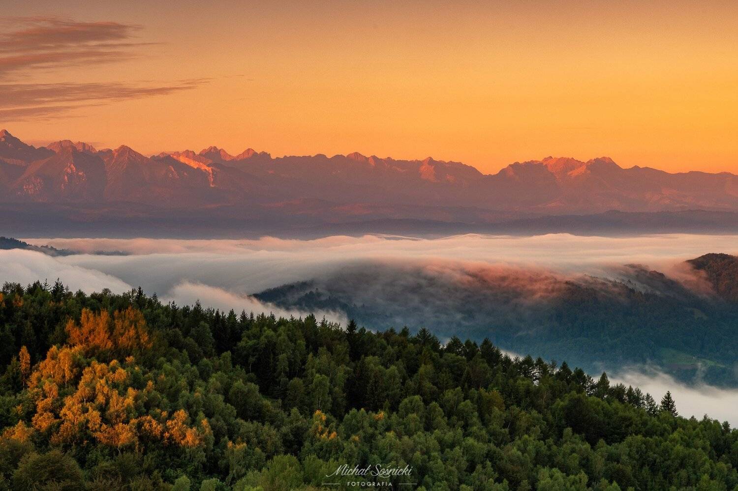 #fog #landscape #poland #koziarz #beskids #tatras #morning #benro #pentax, Michał Sośnicki