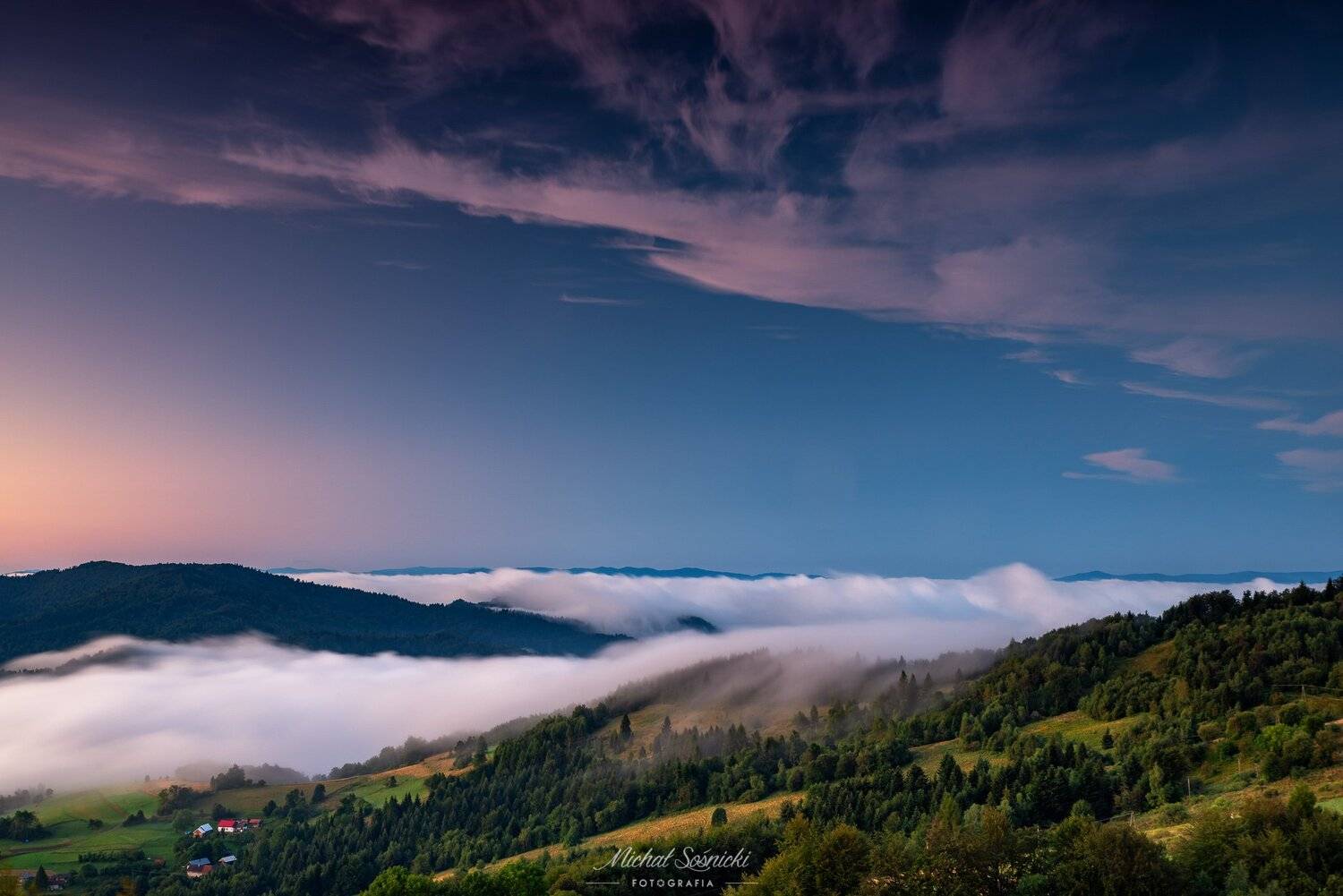#fog #landscape #poland #koziarz #beskids #tatras #morning #benro #pentax, Michał Sośnicki