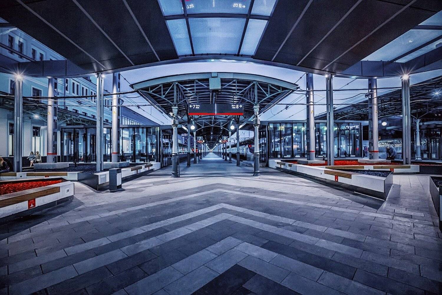 москва, вечер, вокзал, Виктор Климкин