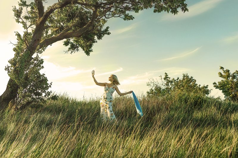 Касание фото превью