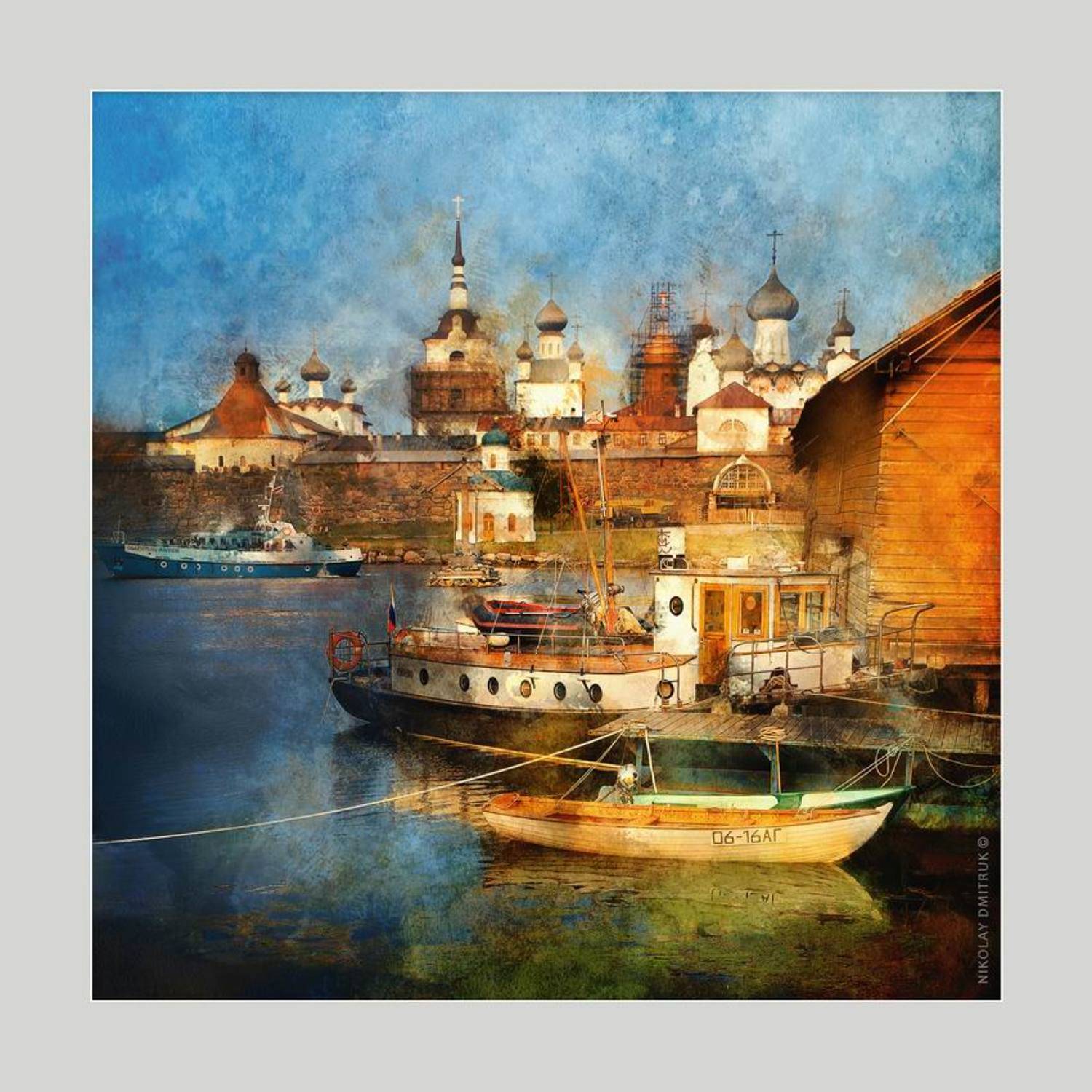 пейзаж, николай дмитрук