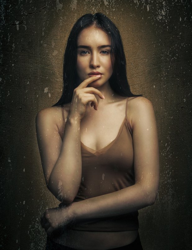 женский портрет,студийный портрет,красивая девушка Екатерина фото превью