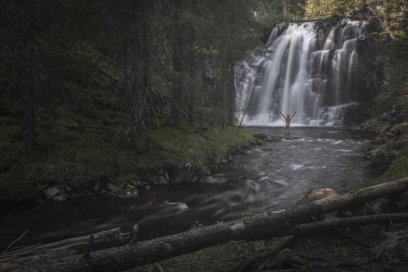 Bath, bridge, creek, Dalecarlia, fallentrees, Falls, firtrees, flow, Forest, Gorge, gully, linn, naked, nakedbath, nakedman, nature, nordic, outdoors, Ravine, River, stops, stopswaterfall, Streem, Sweden, Tree, treetrunk, trekking, Walk, wander, Water, Wa Embracing Nature фото превью