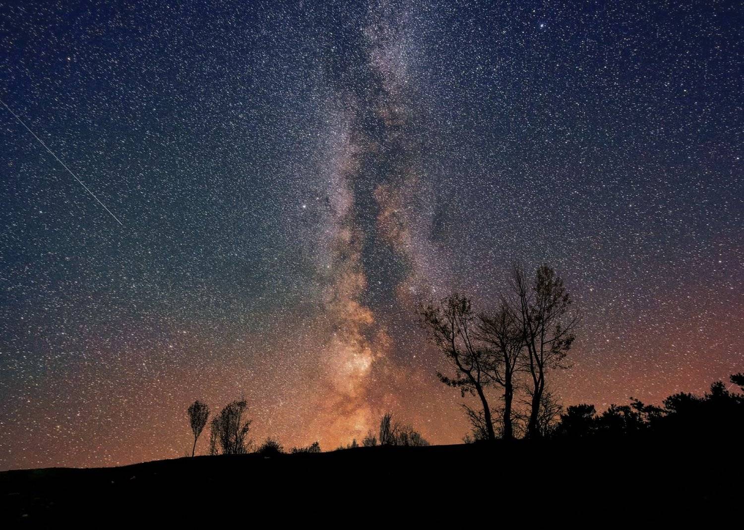 ночь, лето, звезды, космос, персеиды, крым, симферополь, Андрей Горюнов