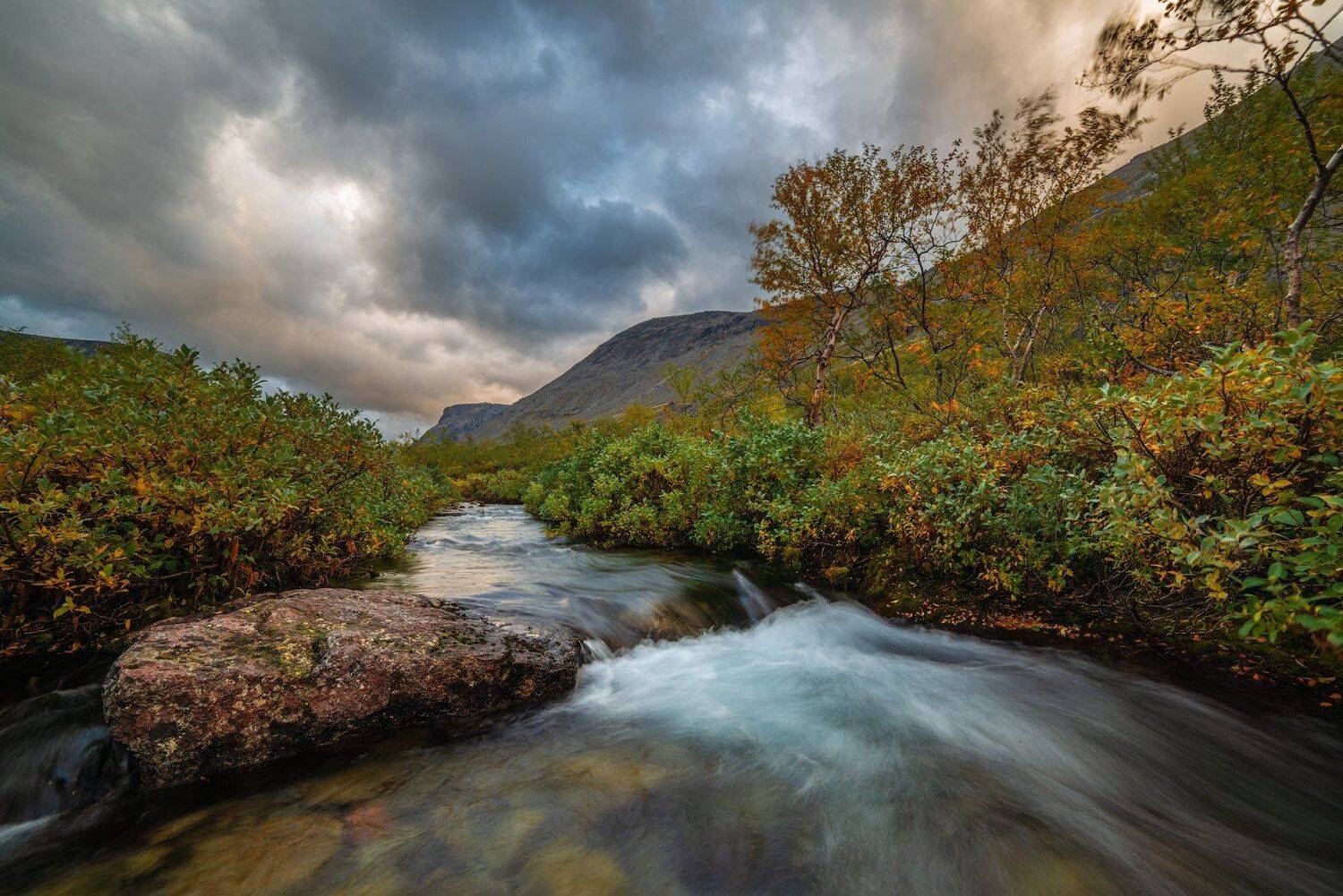 север, кольский, хибины, заполярье,осень,, Роман Горячий