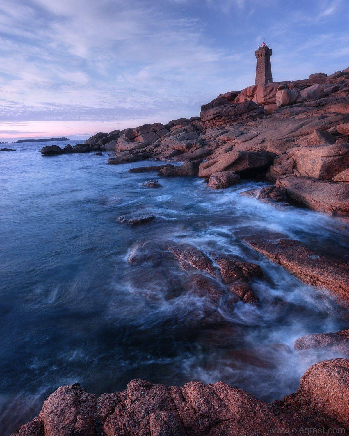 маяк, франция, бретань, океан, Oleg Rest