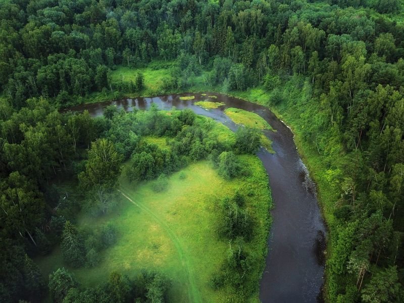 аэросъемка, мавик про, аэро, квадрокоптер, держа, тверская область Изгибы Держы фото превью