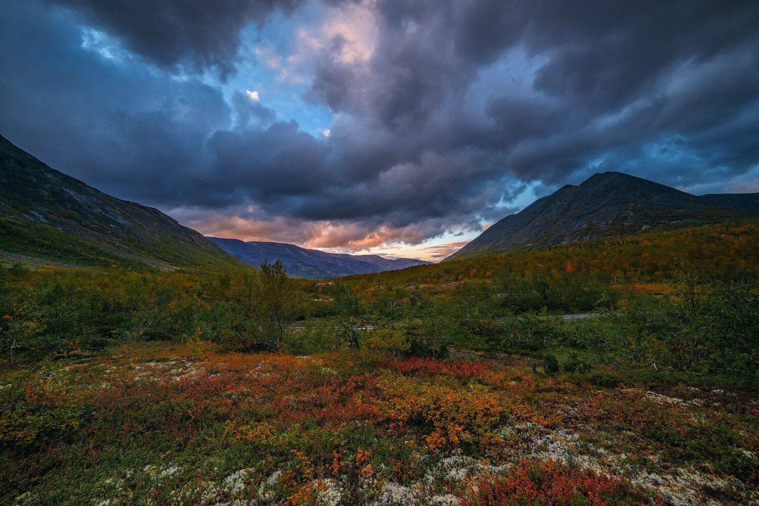север, кольский, хибины, заполярье,осень,, Роман Горячий