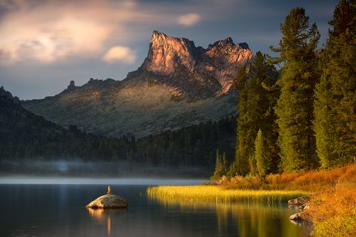 Вечерние пейзажи озера Светлого