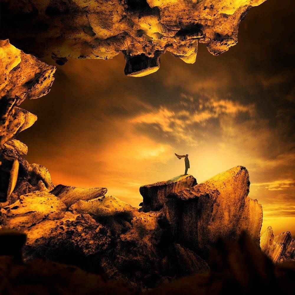 dog, fence, fog, fountain, ice, man, manipulation, pin, psd, snow, snowing, tree, tutorial, winter, yello, red, explosion, fire, red, orange, Caras Ionut