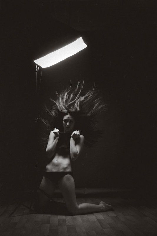 Этюды с начинающей моделью #3 фото превью