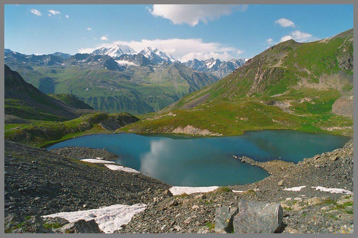алтай, катунский хр. озеро, г.белуха, АНАТОЛИЙ ДОВЫДЕНКО