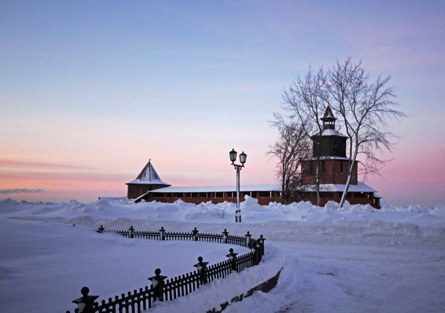 Зима, Кремль, Нижний новгород, Дара Пилюгина