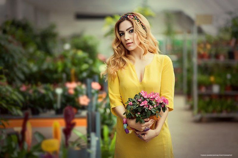 girls, portrait, spring Am фото превью